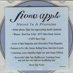 Fiona Apple : Never Is a Promise